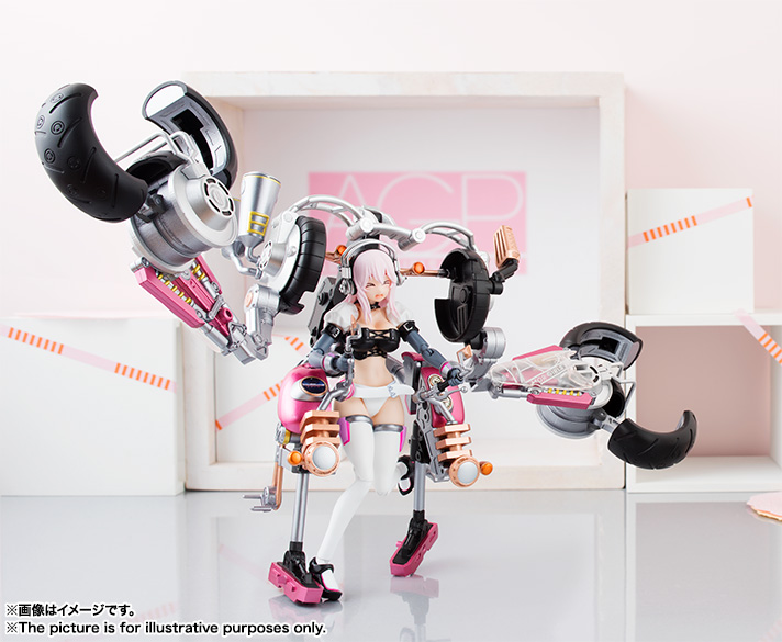 ARMOR GIRLS PROJECT Super Sonico with Super Bike robot (10th Anniversary ver.) 03