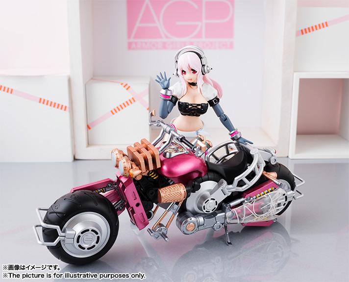 ARMOR GIRLS PROJECT Super Sonico with Super Bike robot (10th Anniversary ver.) 12