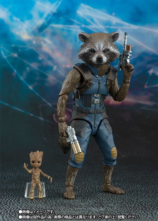 S.H.Figuarts Rocket & Baby Groot (Guardians of the Galaxy: remix 