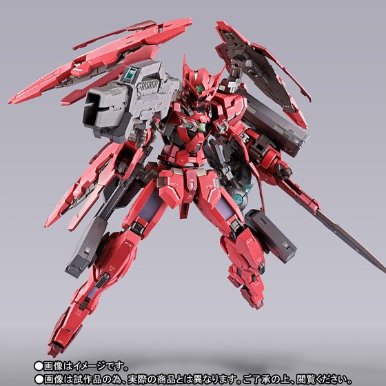 METAL BUILD ガンダムアストレア TYPE-F (GN HEAVY WEAPON SET)│株式 