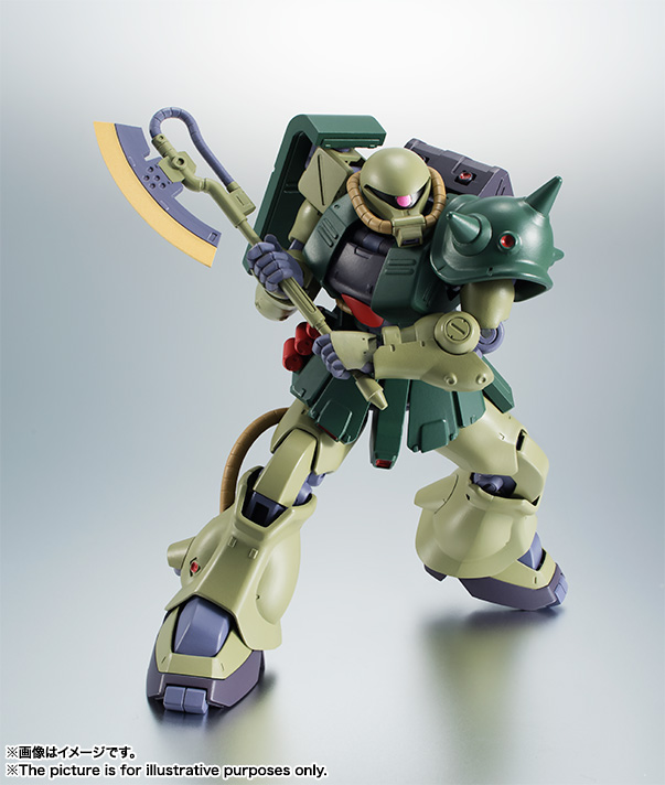 Mobile Suit Gundam 0080: War in the Pocket PVC Figure ROBOT SPIRITS＜SIDE MS＞ MS-06FZ Zaku Ⅱ Kai ver. A.N.I.M.E.