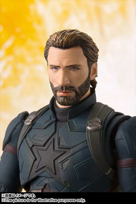 S.H.Figuarts Captain America (Avengers: Infinity War) | TAMASHII WEB