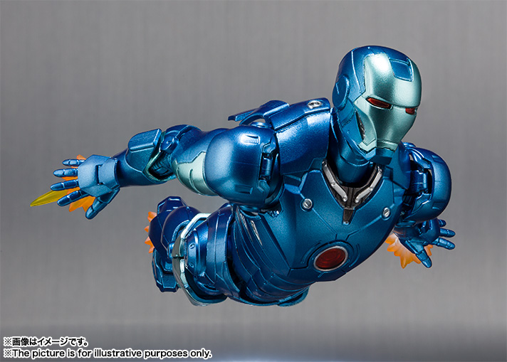 S.H.Figuarts Iron Man Mark 3 -Blue Stealth Color- | TAMASHII WEB