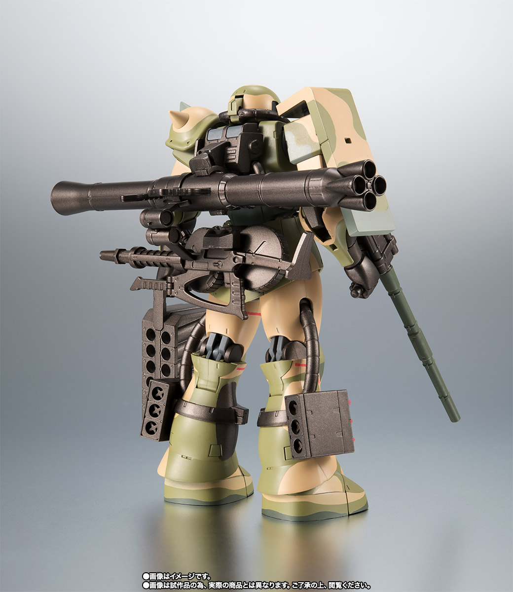 ROBOT魂 ＜SIDE MS＞ MS-06J 湿地帯戦用ザク ver. A.N.I.M.E. | 魂ウェブ