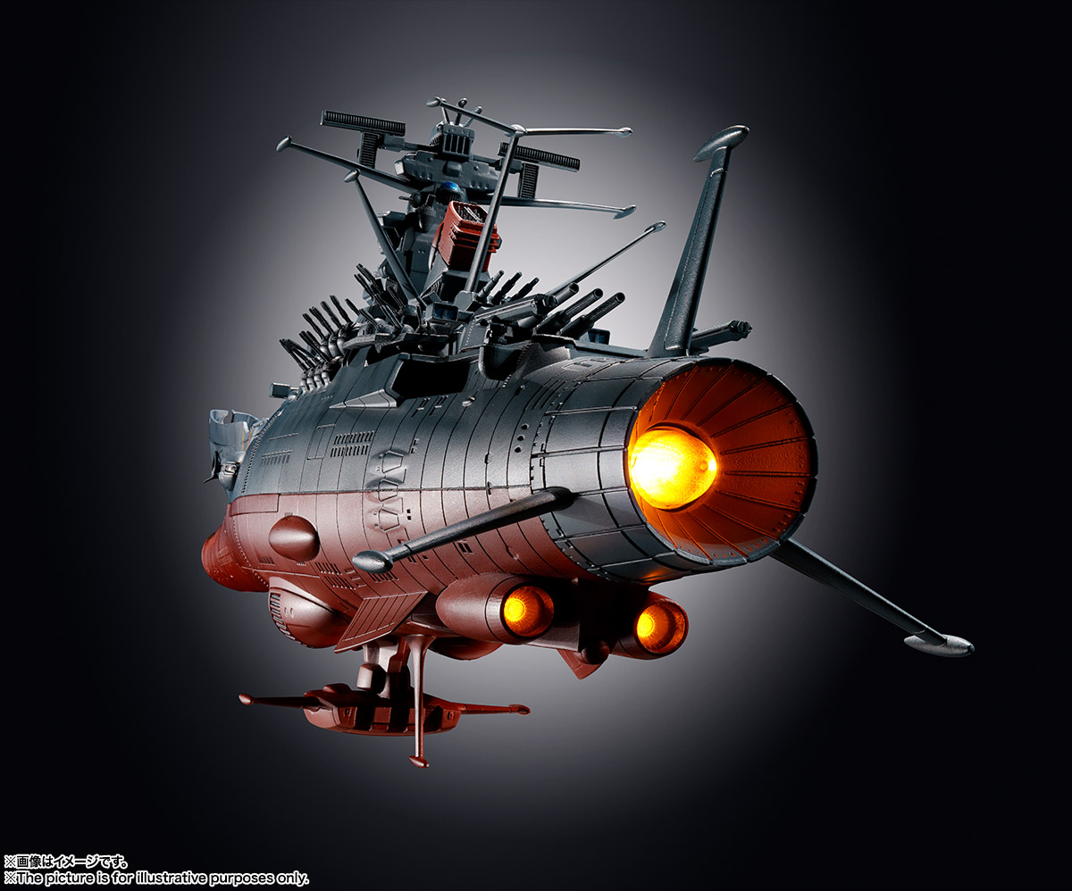 当店一番人気】 超合金魂 GX-86 宇宙戦艦ヤマト2202 全長約425mm ABSダイキャスト製 塗装済み可動フィギュア