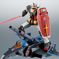 ROBOT SPIRITS＜SIDE MS＞RX-78-2 GUNDAM ＆ G-FIGHTER ver. A.N.I.M.E. -Real Type Color-