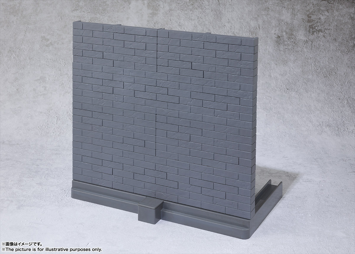 TAMASHII OPTION Brick Wall (Gray ver.) 02