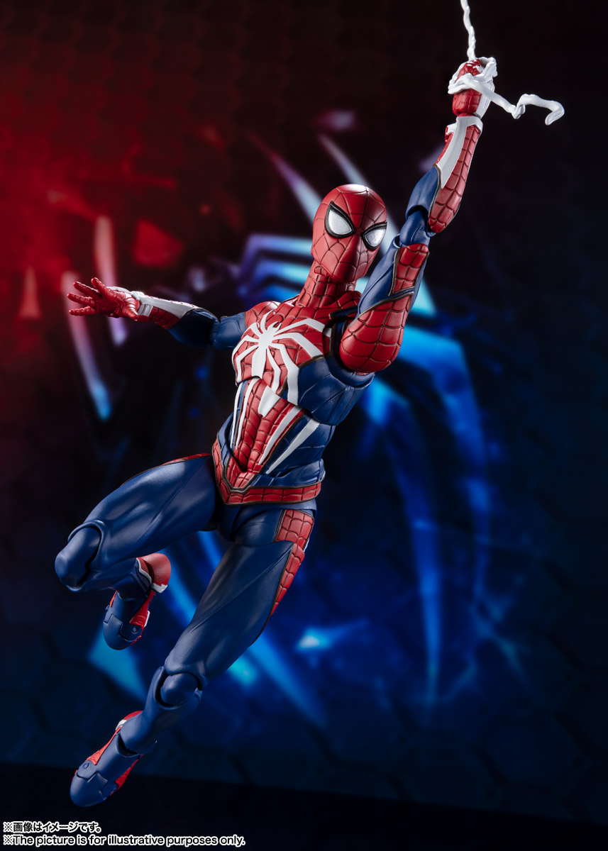 初回限定版 S.H.Figuarts(フィギュアーツ) スパイダーマン アドバンス・スーツ(Marvel's Spider-Man) 完成品 可動フィギュア バンダイスピリッツ