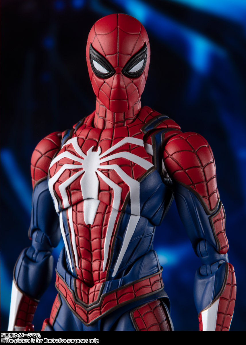 New SHF S.H.Figuarts PS4 Marvels Spider-Man Far From Home Advanced Suit Box  Set