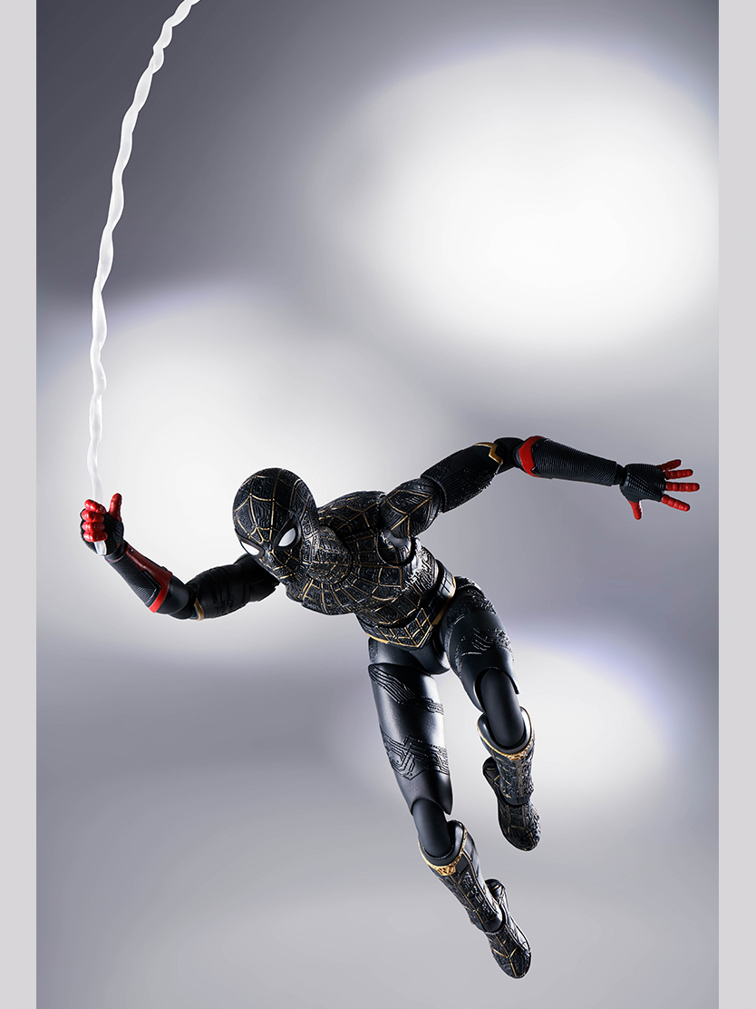 S.H.Figuarts フィギュア スパイダーマン［ブラック＆ゴールドスーツ］（スパイダーマン：ノー・ウェイ・ホーム）