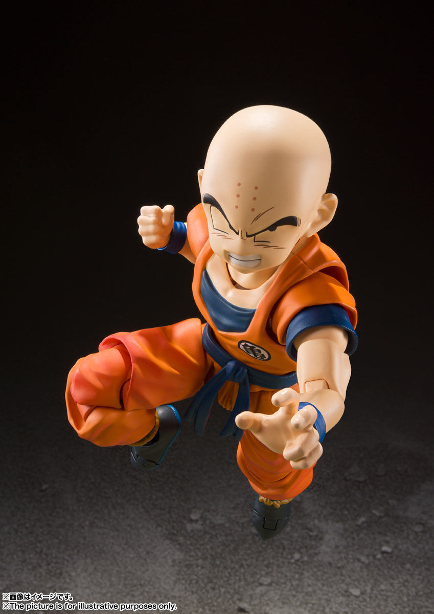 S.H.Figuarts PVC Figure Dragon Ball KRILLIN -Earth's Strongest Man-