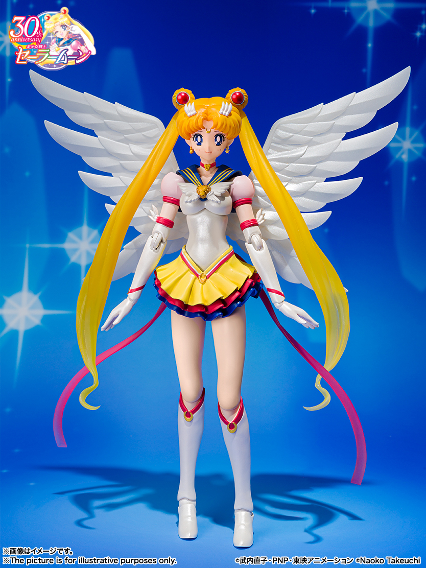 Pretty Guardian Sailor Moon Sailor Stars Figure S.H.Figuarts Eternal Sailor Moon