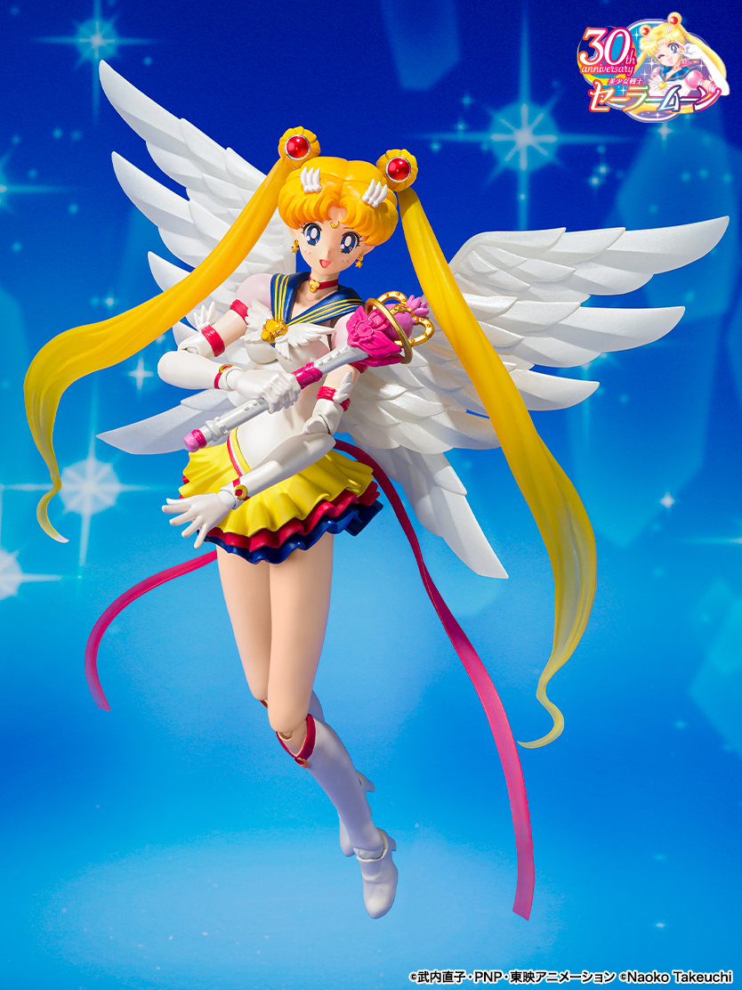 Pretty Guardian Sailor Moon Sailor Stars Figure S.H.Figuarts Eternal Sailor Moon
