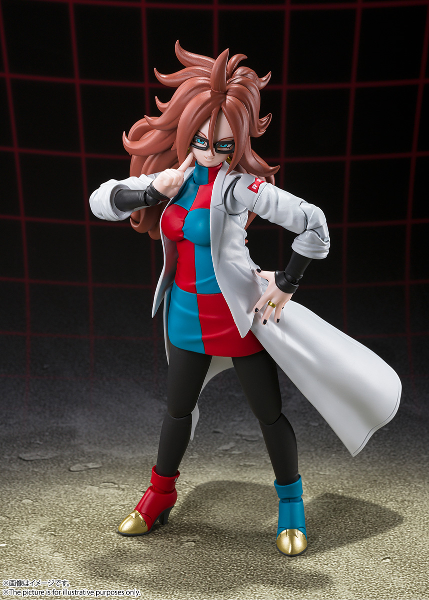 S.H.Figuarts Android No. 21 (white coat) | TAMASHII WEB