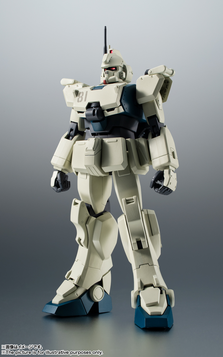 Mobile Suit Gundam 08th MS Team Figure ROBOT SPIRITS (ROBOT SPIRITS) < SIDE MS > RX -79 (G) Ez -8 Gundam Ez -8 ver. A.N.I.M.E.