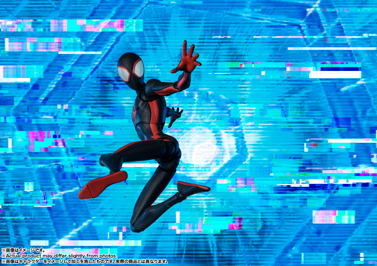 Spider-Man: Across the Spider-Verse Figures S.H.Figuarts (S.H. Figure Arts) Spider-Man (Miles Morales) (Spider-Man:Across the Spider-Verse)