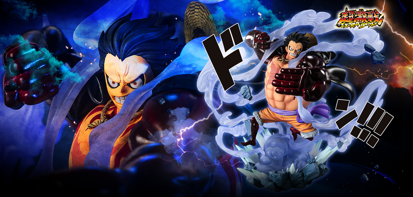 One Piece Figure FiguartsZERO (Figuarts ZERO) ONEPIECE [super fierce battle] MONKEY.D.LUFFY-Gear 4 Battle of Monsters on Onigashima