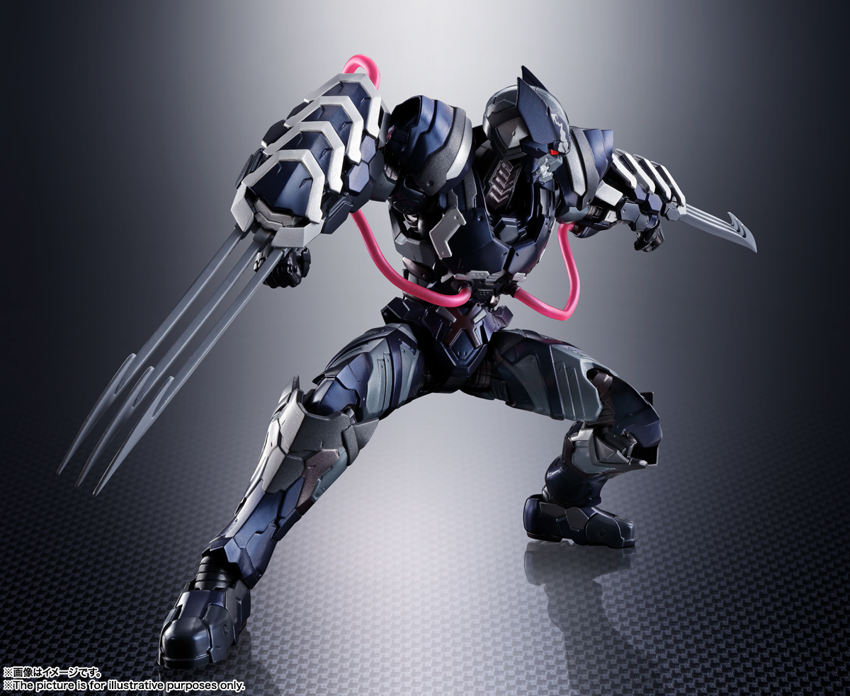 TECH-ON AVENGERS Figure S.H.Figuarts (SH Figure Arts) Venom Symbiote Wolverine ( Tech on Avengers)