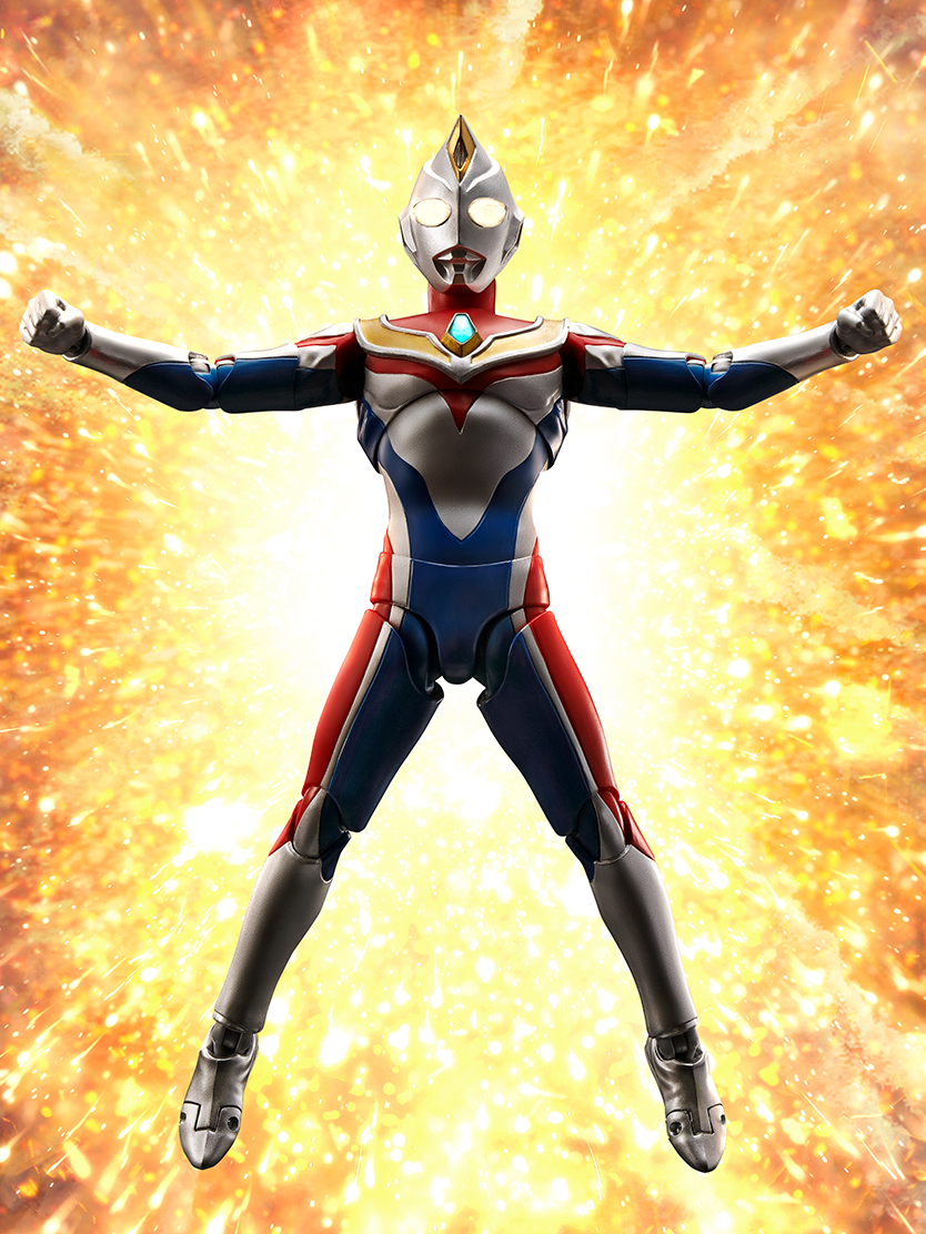 Ultraman Dyna Figure S.H.Figuarts (SHINKOCCHOU SEIHOU) Shinkocho Seihou) Ultraman Dyna Flash Type