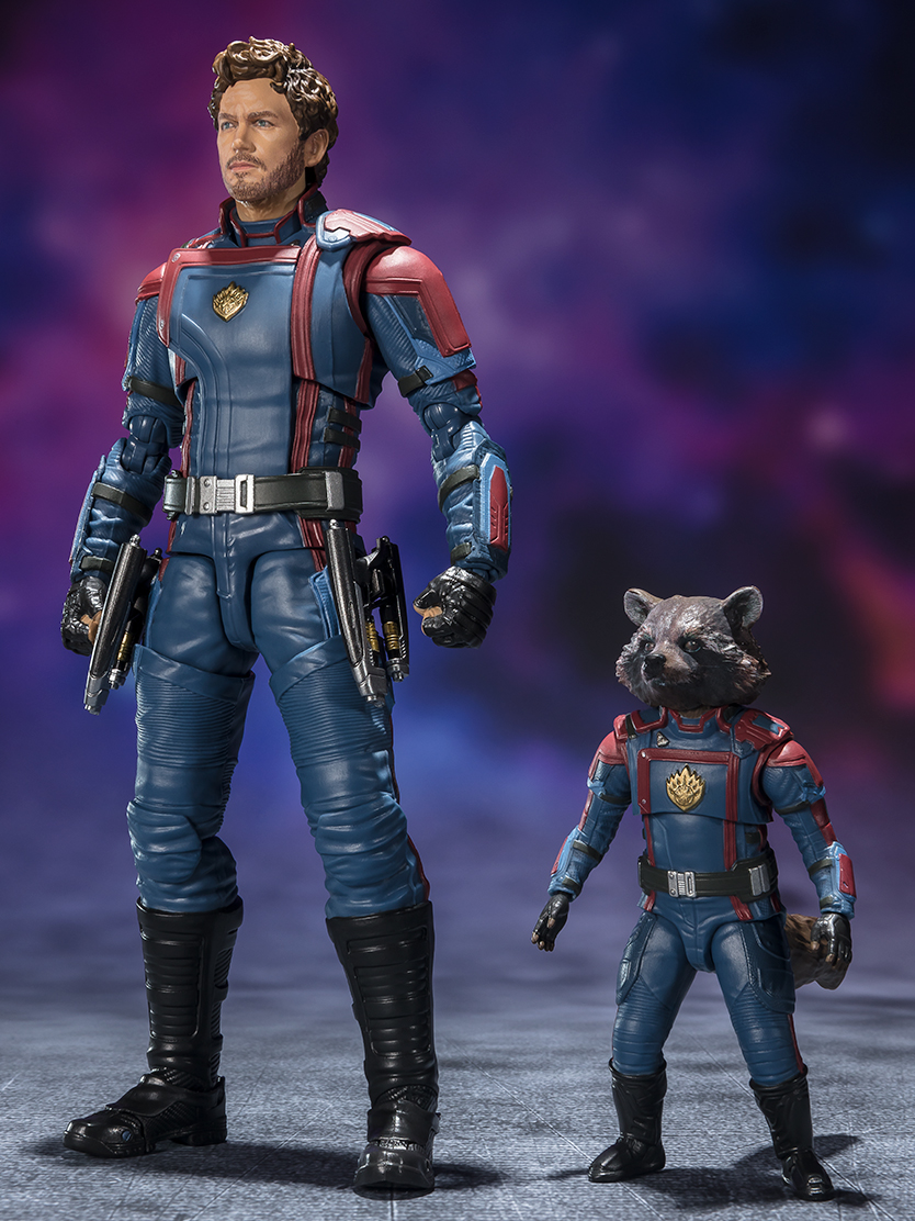 Guardians of the Galaxy: VOLUME 3 Figure: S.H.Figuarts Star Lord & Rocket Raccoon (Guardians of the Galaxy: Vol. 3)