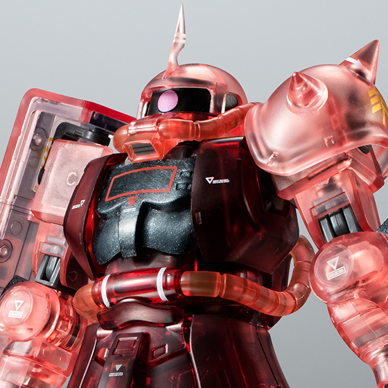 ROBOT魂 ver. A.N.I.M.E. ＜SIDE MS＞ MS-06S シャア専用ザク ver. A.N.I.M.E. ～クリアカラー～