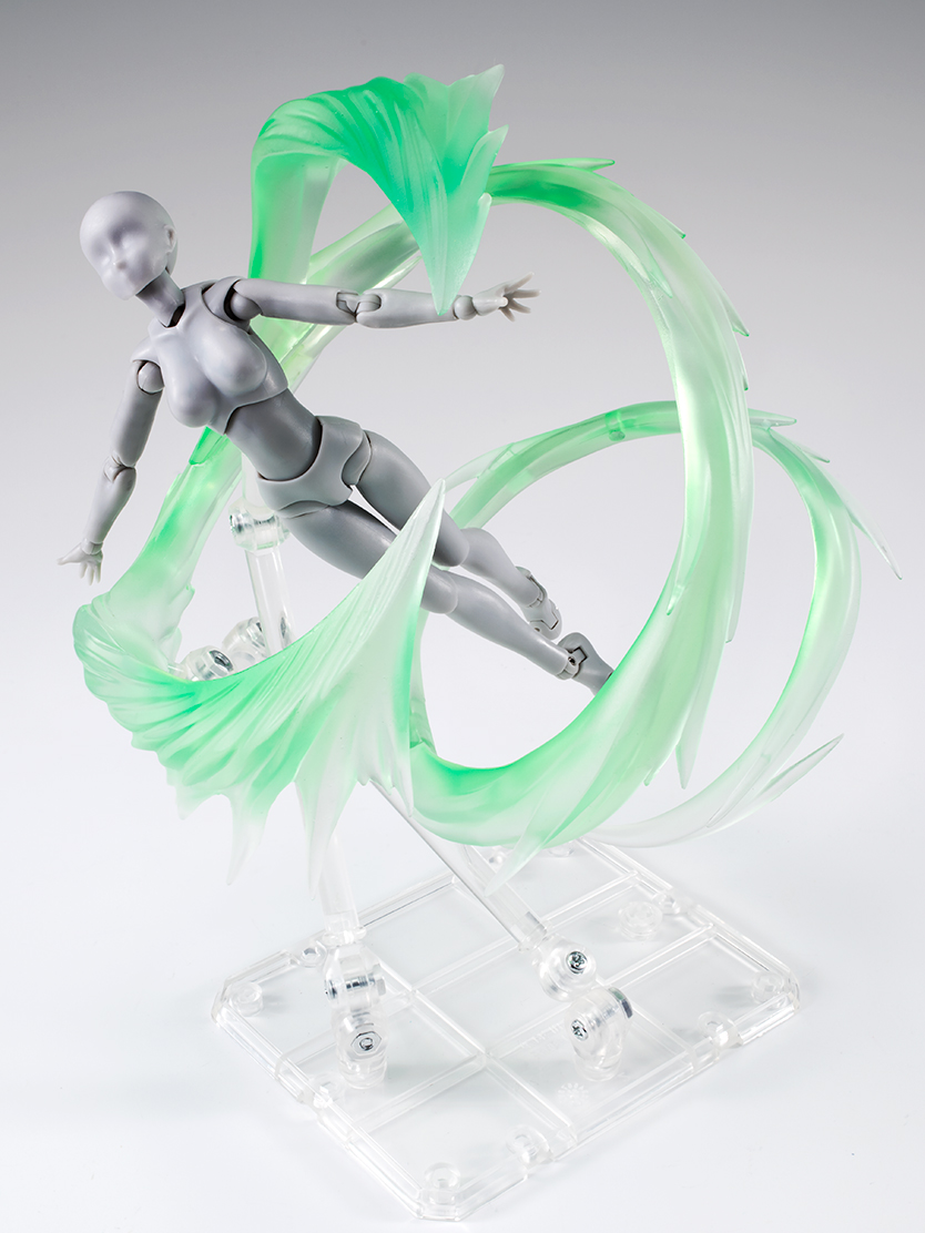 Non-Character Figure Soul Effect Wind Green Ver. for S.H.Figuarts