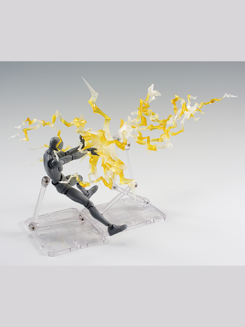Non-Character Figure Soul Effect THUNDER Yellow Ver. for S.H.Figuarts