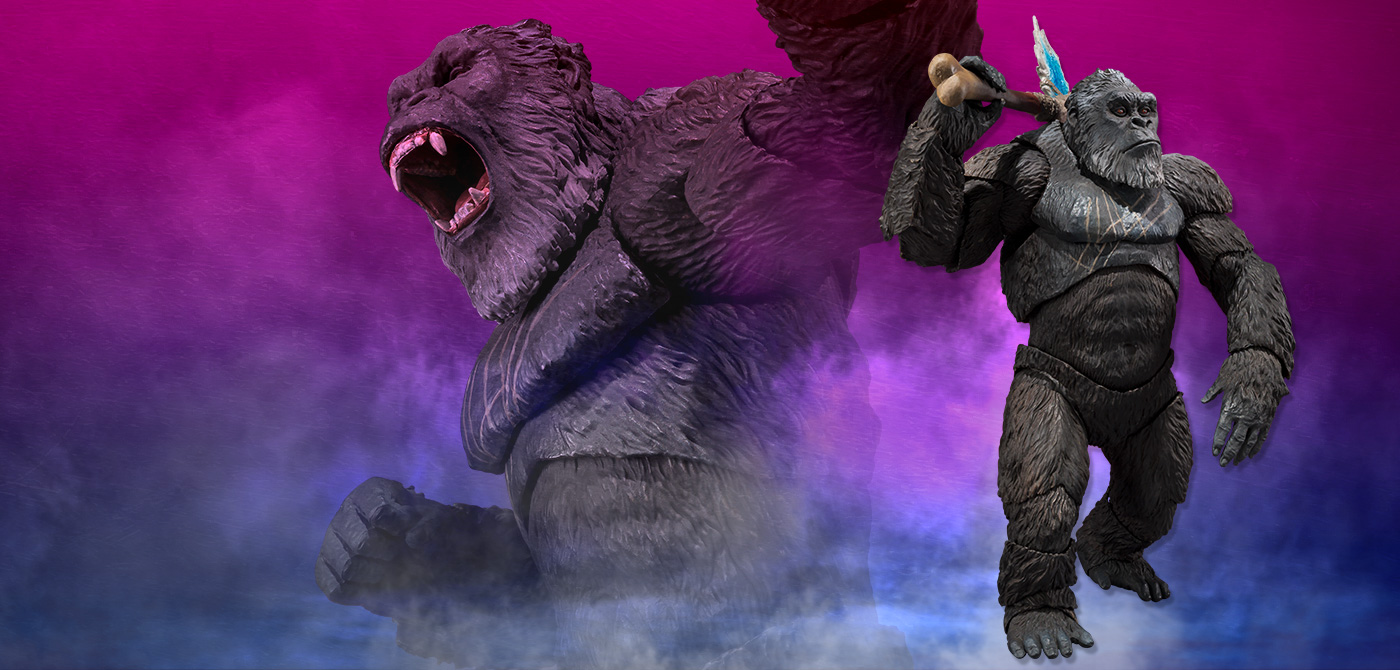 Figura de Godzilla x Kong: Un Nuevo Imperio S.H.MonsterArts KONG FROM GODZILLA x KONG: THE NEW EMPIRE [2024]