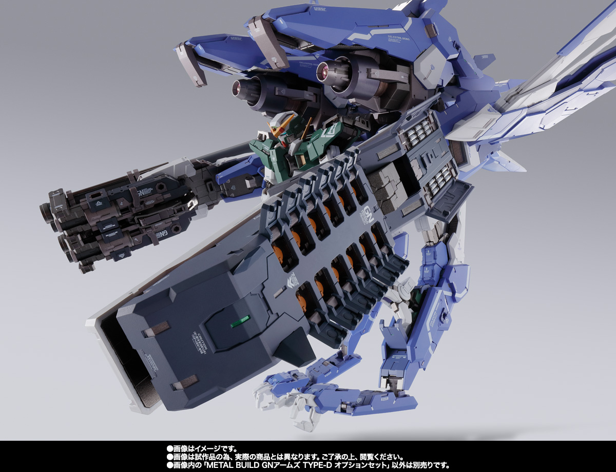 METAL BUILD GN ARMS TYPE-D OPTION SET | TAMASHII WEB