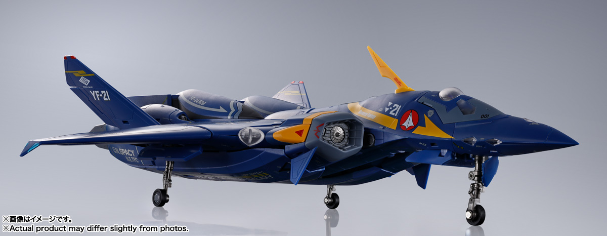 マクロスプラス フィギュア DX超合金 YF-21(ガルド・ゴア・ボーマン機)