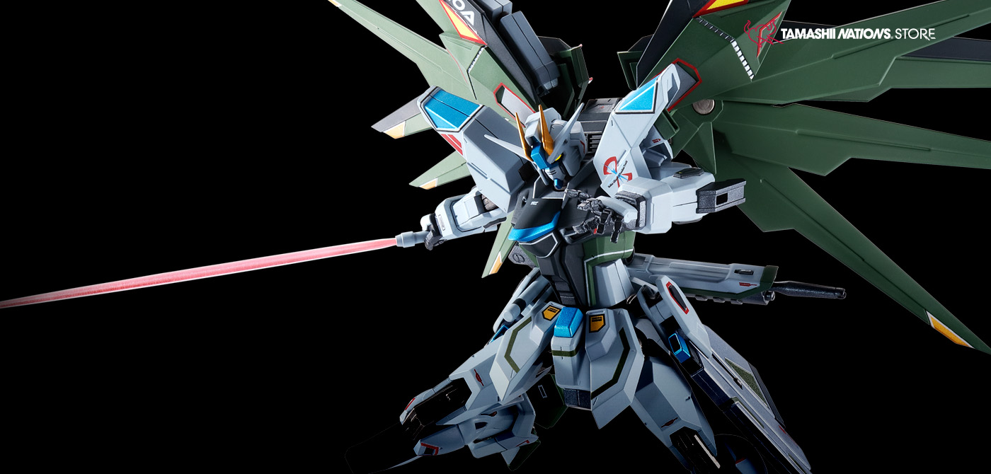 Mobile Suit Gundam Seed Figure METAL ROBOT SPIRITS <SIDE MS> FREEDOM GUNDAM (Real Type Color)