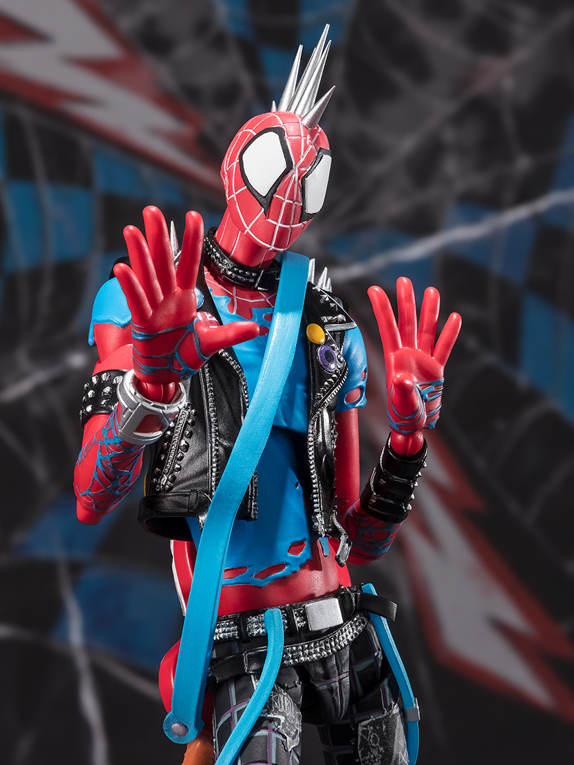 Spider-Man: Figuras de Across the Spider-Verse S.H.Figuarts SPIDER-PUNK(Spider-Man: Across the Spider-Verse)