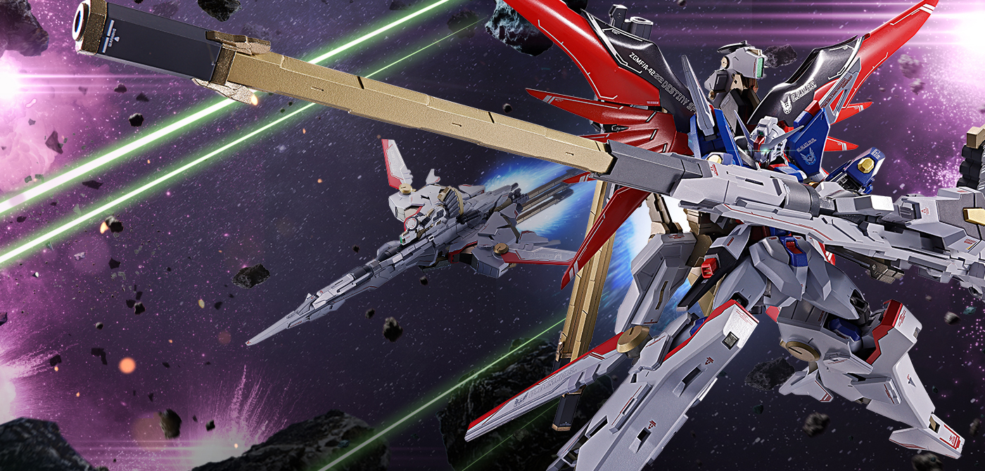 Mobile Suit Gundam Seed FREEDOM Figure METAL ROBOT SPIRITS ROBOT SPIRITS <SIDE MS> ZEUS SILHOUETTE