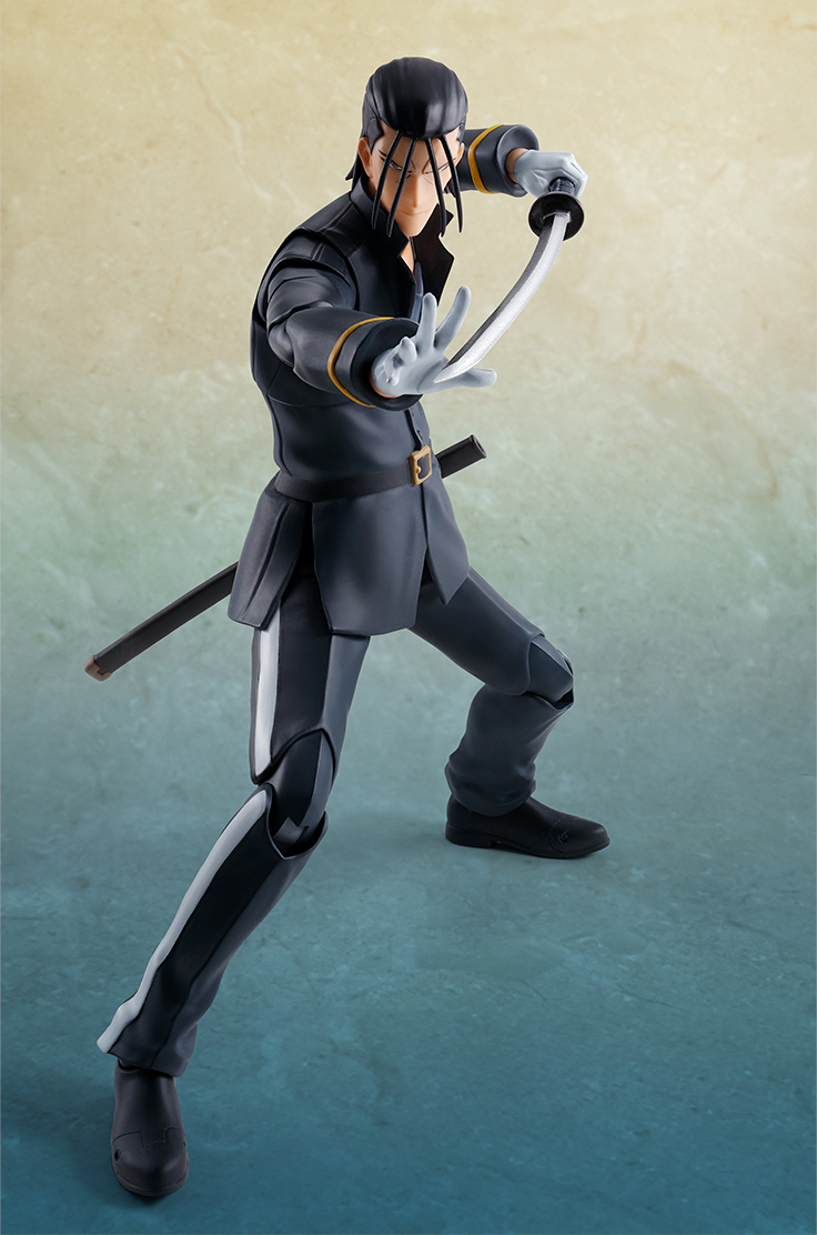 Rurouni Kenshin-Meiji Swordsman Romantic Tan- Figure S.H.Figuarts Hajime Saito