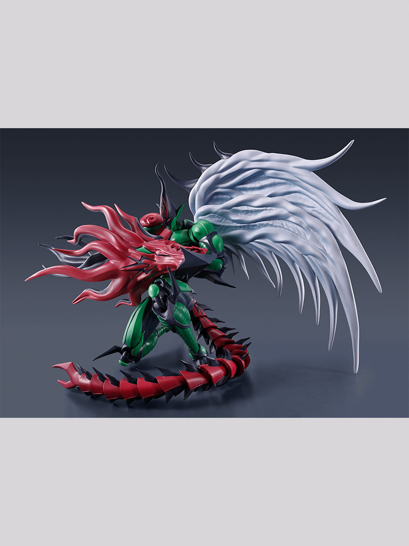 Yu-Gi-Oh Duel Monsters GX Figure S.H.MonsterArts E-HERO Flame Wingman
