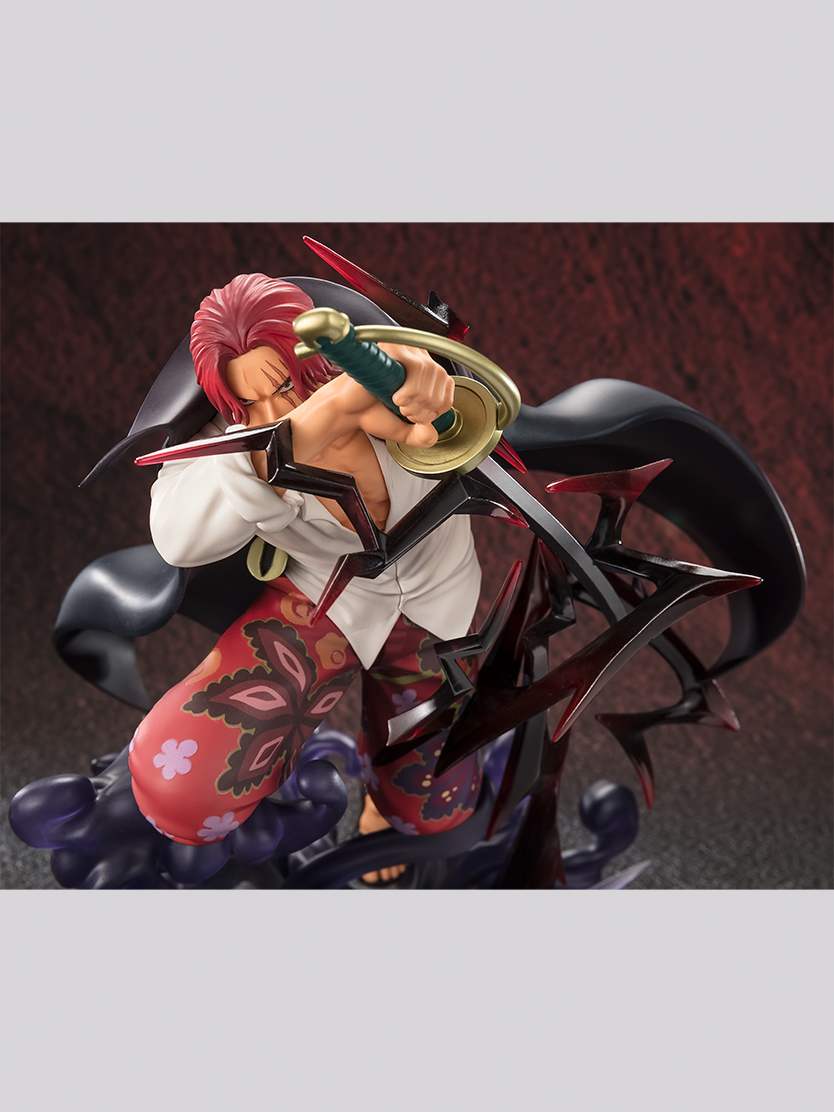 ONE PIECE Figure FiguartsZERO [Super Fierce Battle] Shanks -Kamihike-