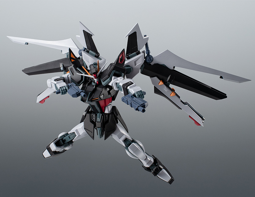 機動戰士高達SEEDC.E.73-STARGAZER-花樣滑冰ROBOT SPIRITS<SIDE MS>GAT-X105E+AQM/E-X09S Strike Noir Gundam ver. A.N.I.M.E.