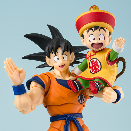 S.H.Figuarts孙悟空SON GOHAN & -Childhood- 和 Muscle Cloud -Exclusive Edition-。