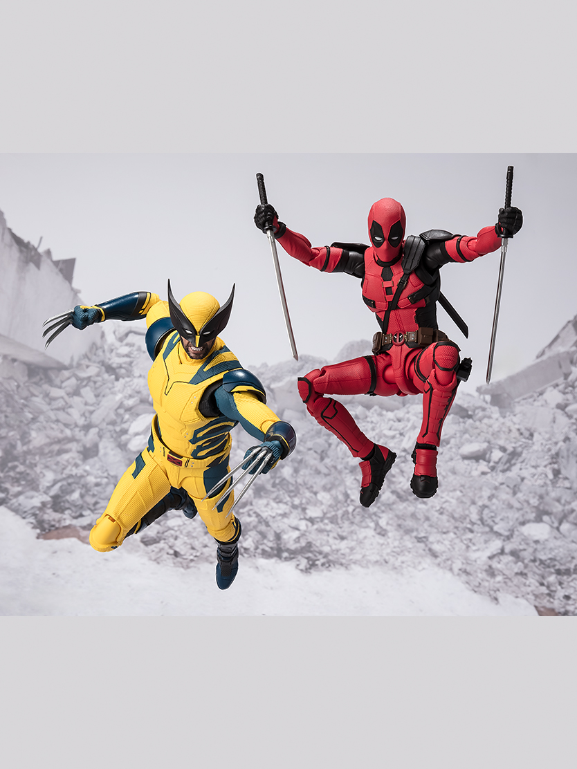 Deadpool S.H.Figuarts Deadpool Deadpool & figuras de Lobezno ( & Wolverine)