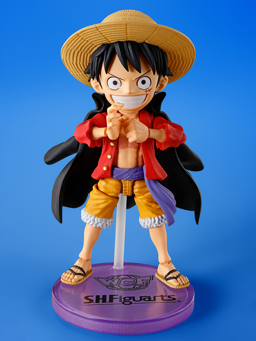 ONE PIECE Figures S.H.Figuarts World Collectible Figures x S.H.Figuarts MONKEY.D.LUFFY