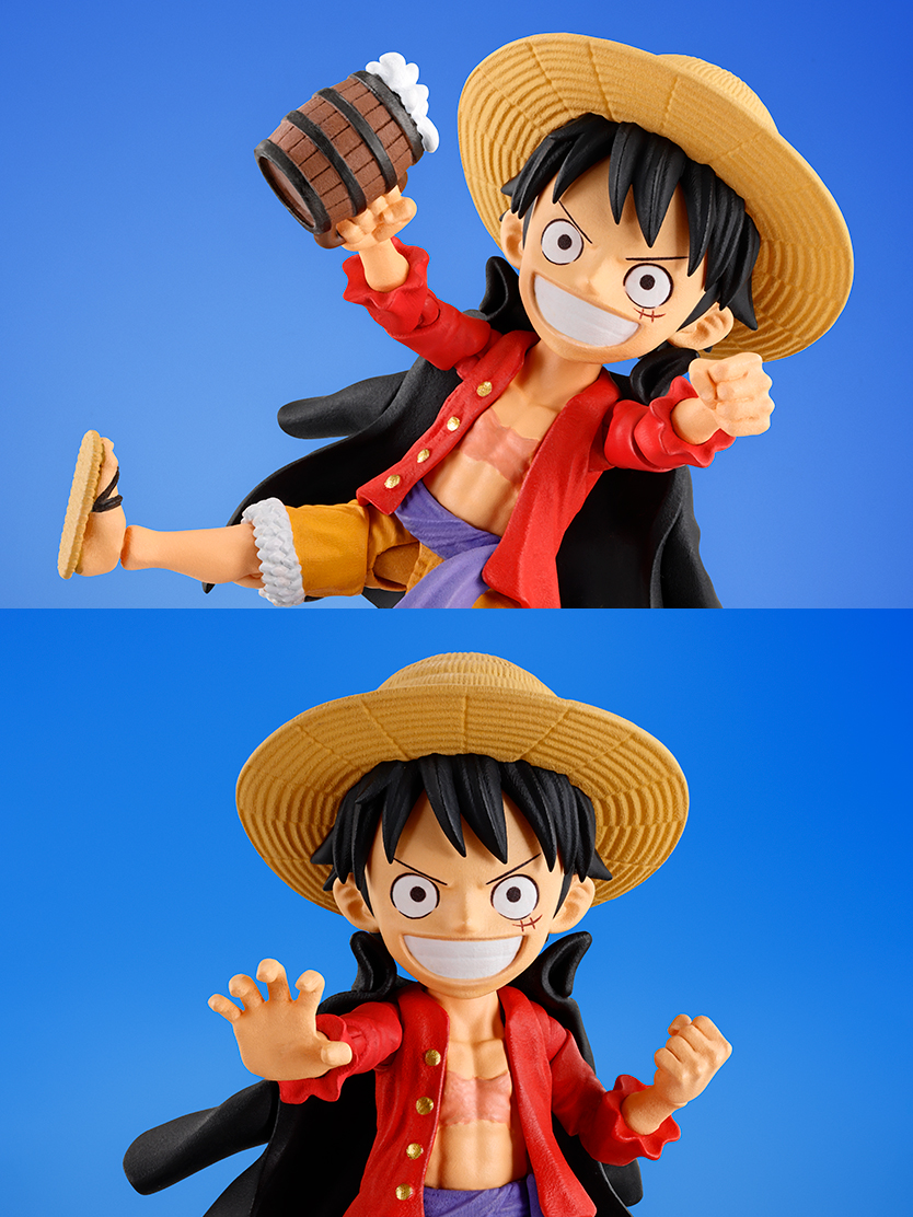 ONE PIECE 公仔S.H.Figuarts世界收藏品公仔 × S.H.Figuarts莫奇·D·路飛