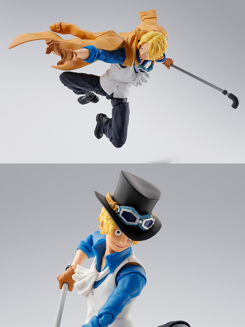 S.H.Figuarts ONE PIECE Figura Sabo - Jefe del Estado Mayor del Ejército Revolucionario