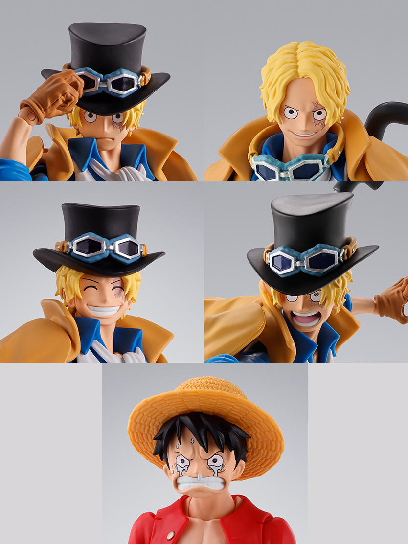 S.H.Figuarts ONE PIECE Figura Sabo - Jefe del Estado Mayor del Ejército Revolucionario