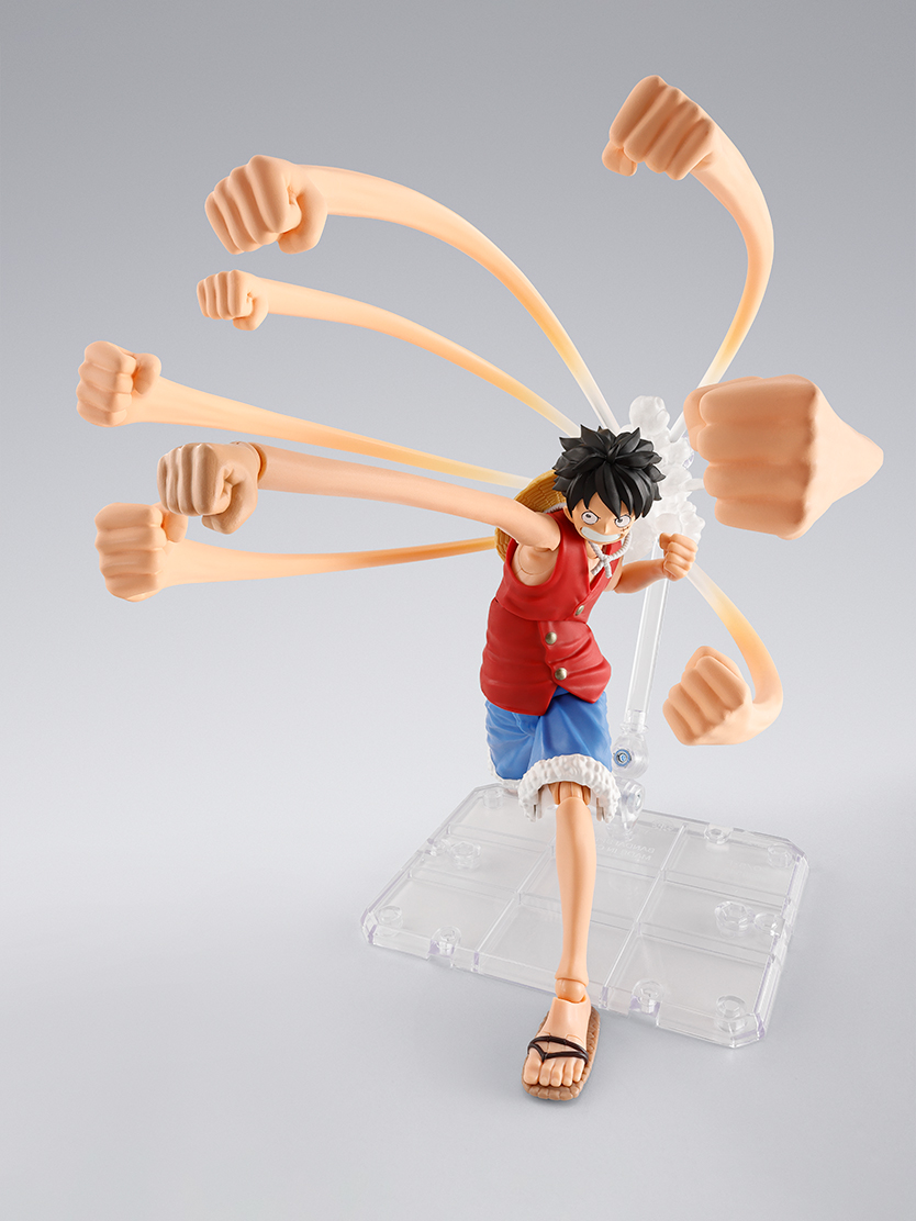 S.H.Figuarts MONKEY.D.LUFFY -ROMANCE DAWN- Conjunto de piezas opcionales de caucho para figuras ONE PIECE