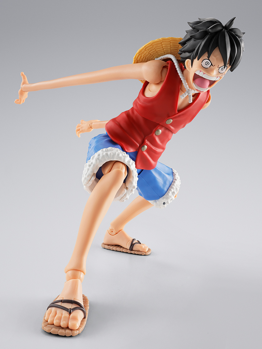 S.H.Figuarts MONKEY.D.LUFFY -ROMANCE DAWN- Conjunto de piezas opcionales de caucho para figuras ONE PIECE