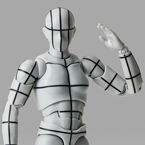 S.H.Figuarts Body-kun -Sport- Edition -Wireframe- (Gray Colour Ver.).