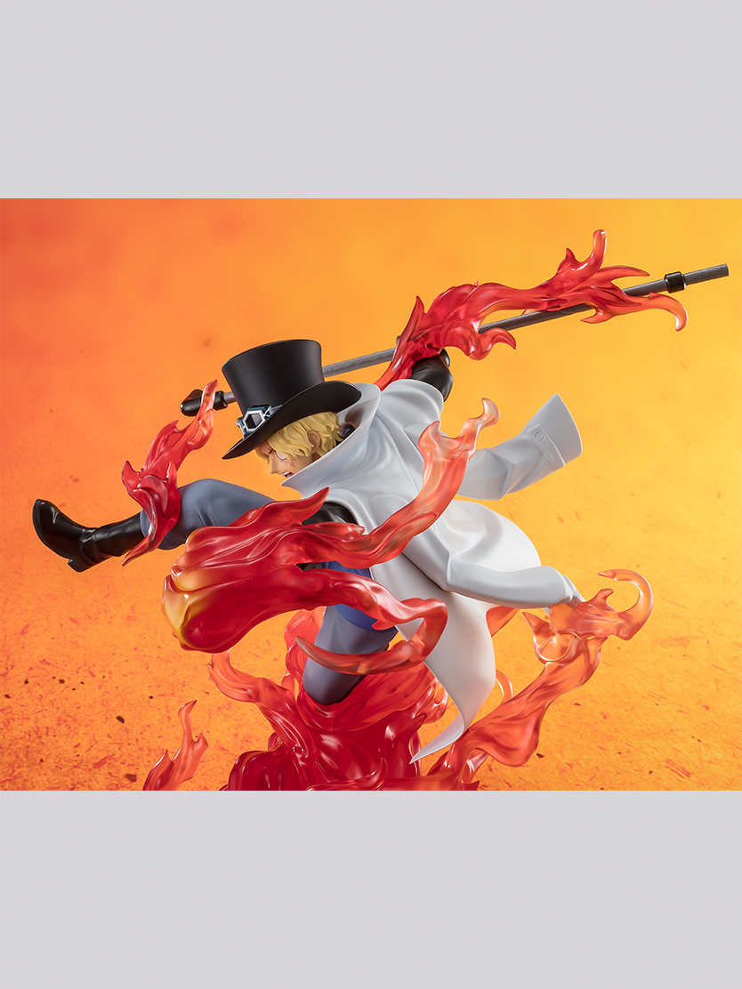thumbnail image 2 of Bandai FiguartsZERO One Piece Sabo Figure - Fire Fist Checkmate Rook Collectible 2 of 10