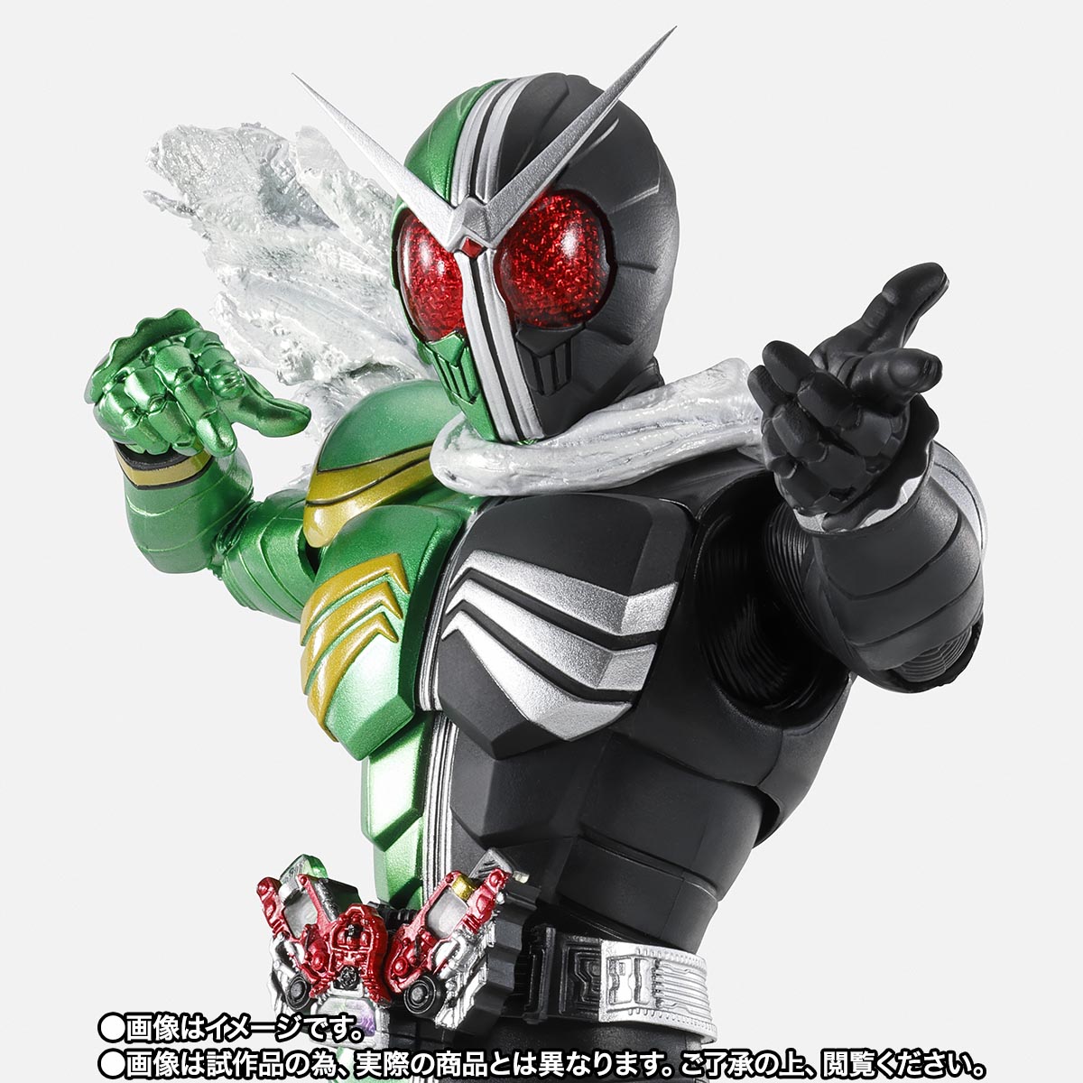 S.H.Figuarts（真骨彫製法） 劇場版『風都探偵仮面ライダースカルの肖像』仮面ライダーW サイクロンスカル付属版 スタンダードED