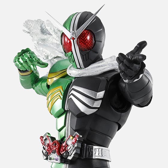 S.H.Figuarts（真骨彫製法） 劇場版『風都探偵仮面ライダースカルの肖像』仮面ライダーW サイクロンスカル付属版 スタンダードED