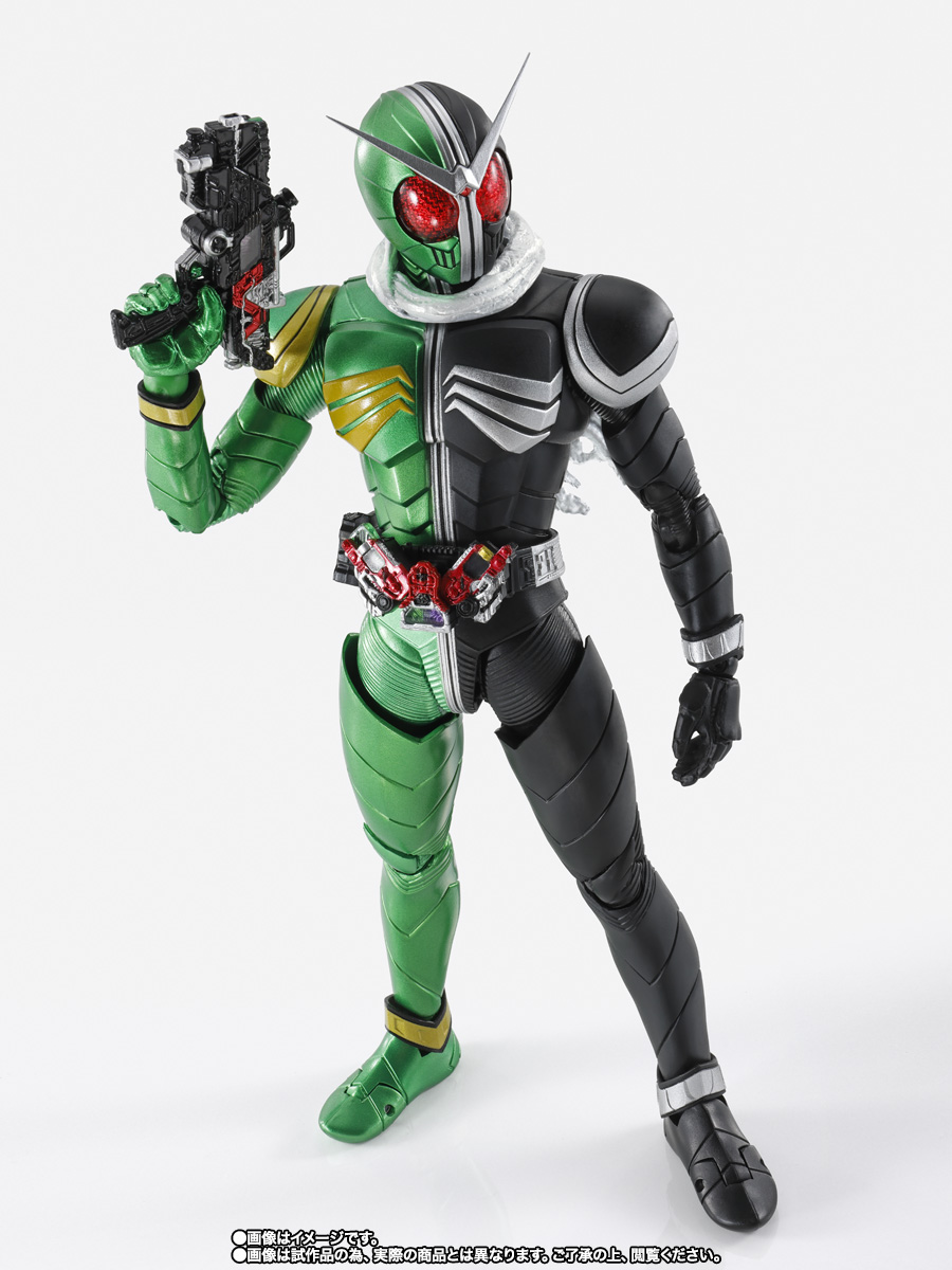 S.H.Figuarts（真骨彫製法） 劇場版『風都探偵仮面ライダースカルの肖像』仮面ライダーW サイクロンスカル付属版 スタンダードED